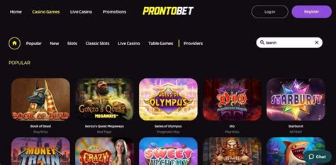 prontobet casino review - prontobet online casino